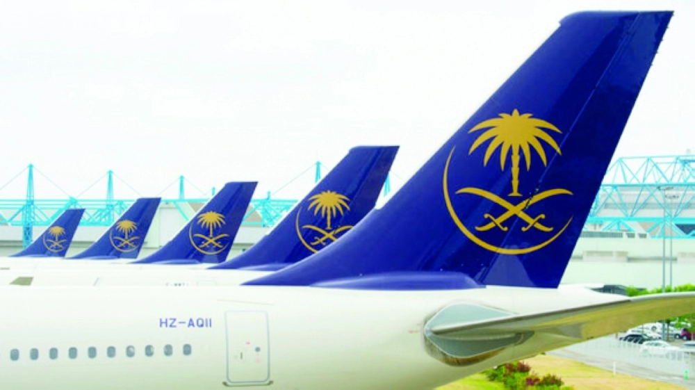 جانب من أسطول الخطوط السعودية                                 (مكة)