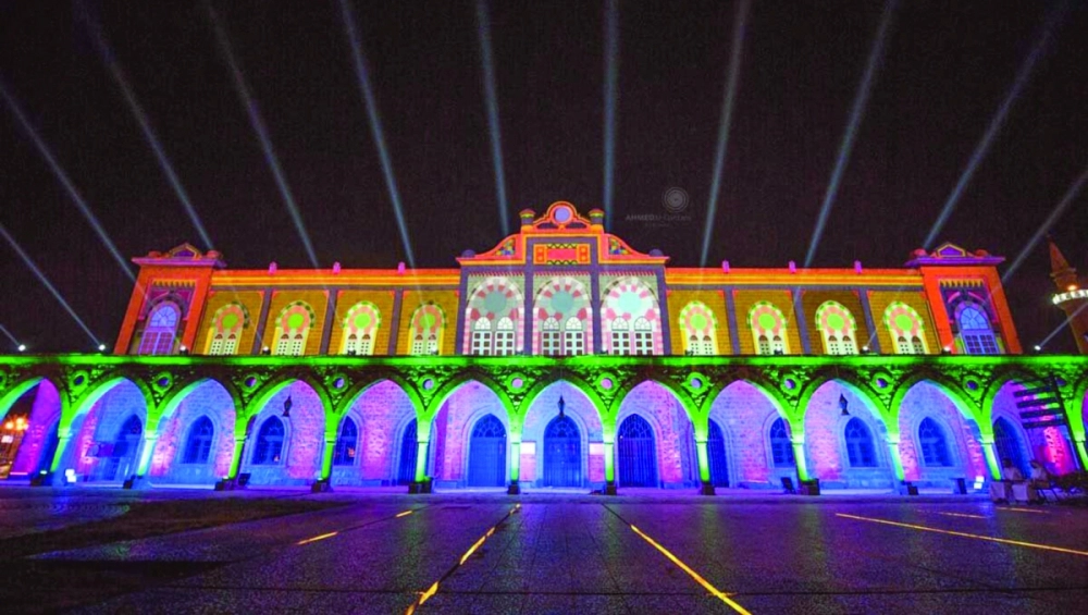 من مهرجان أضواء المدينة                                               (واس)