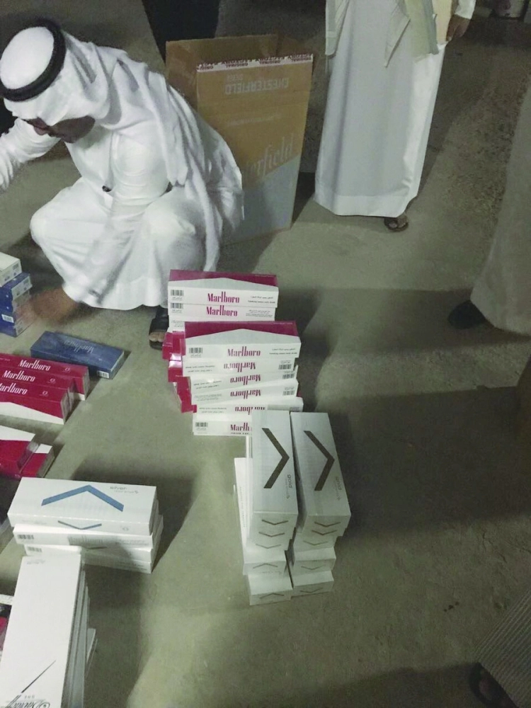 جانب من المضبوطات (مكة)