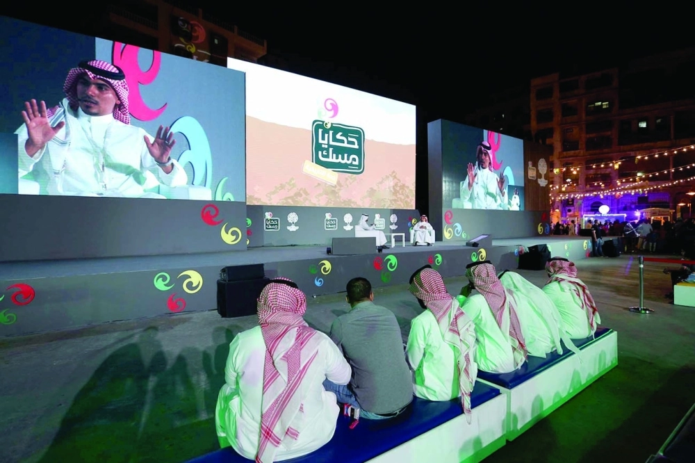 من فعاليات حكايا مسك في جدة التاريخية     (مكة)