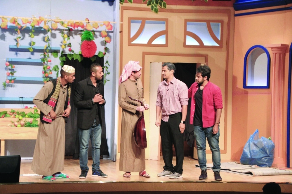 جانب من مسرحية بايعها (مكة)