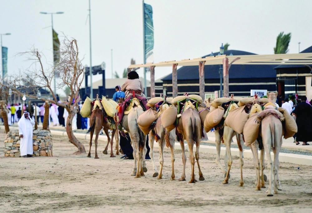 أرشيفية لفعاليات سوق عكاظ                                                                                        (واس)