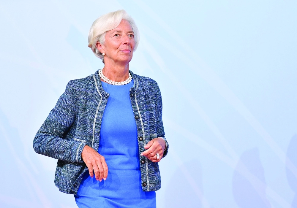 رئيسة صندوق النقد الدولي كريستيان لاجارد         (إ ب أ)