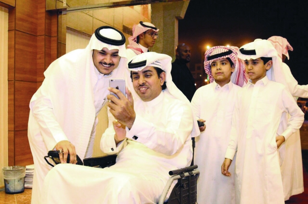 من الأمسية الشعرية                                                                           (واس)