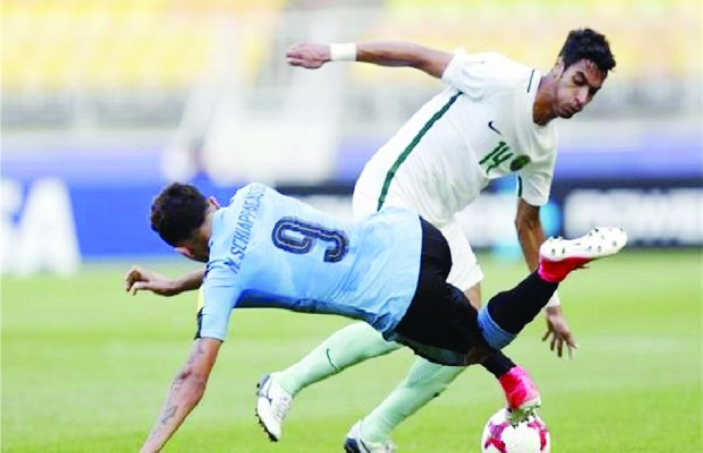 من مشاركة المنتخب في مونديال الشباب (مكة)