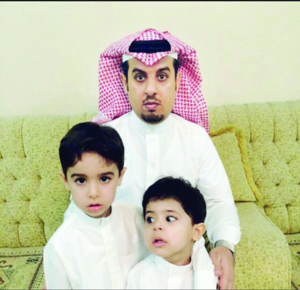  شجاع الشمري وولداه فارس وفهد 