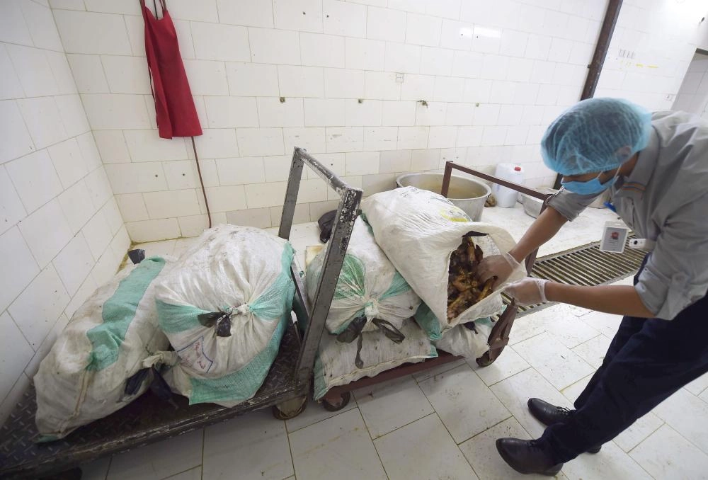 






من الأغذية المخالفة التي ضبطها مفتشو الهيئة                                                   (مكة)