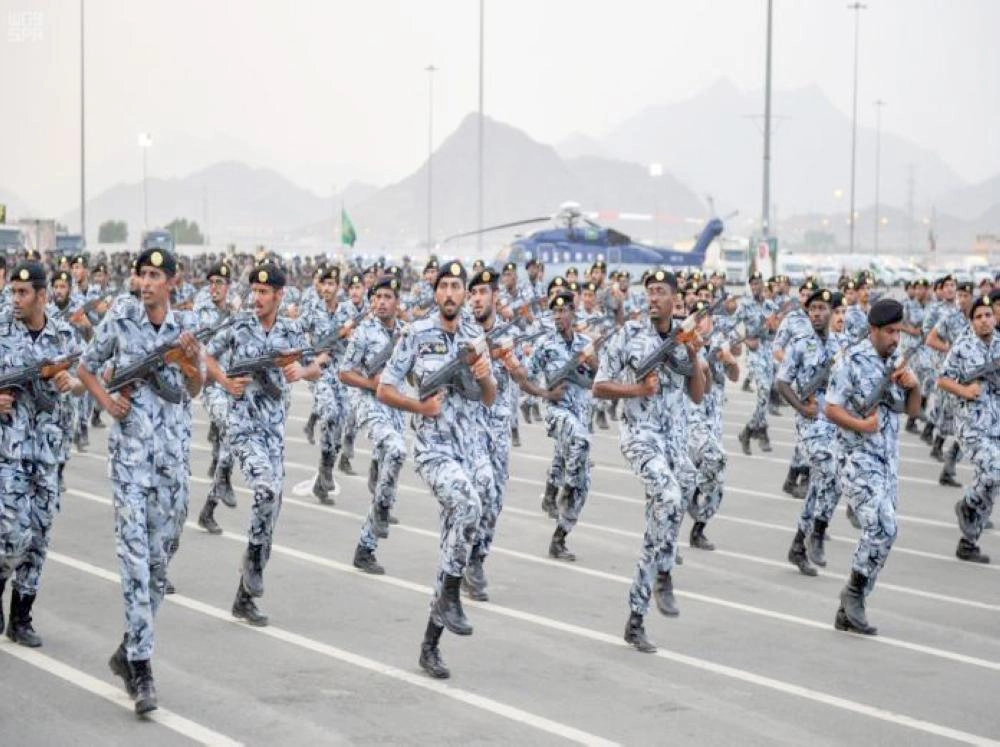 






قوات أمن الحج في تمرين سابق