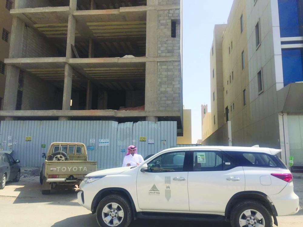 






ممثلو برنامج وافي أثناء متابعة أحد المشاريع              (مكة)