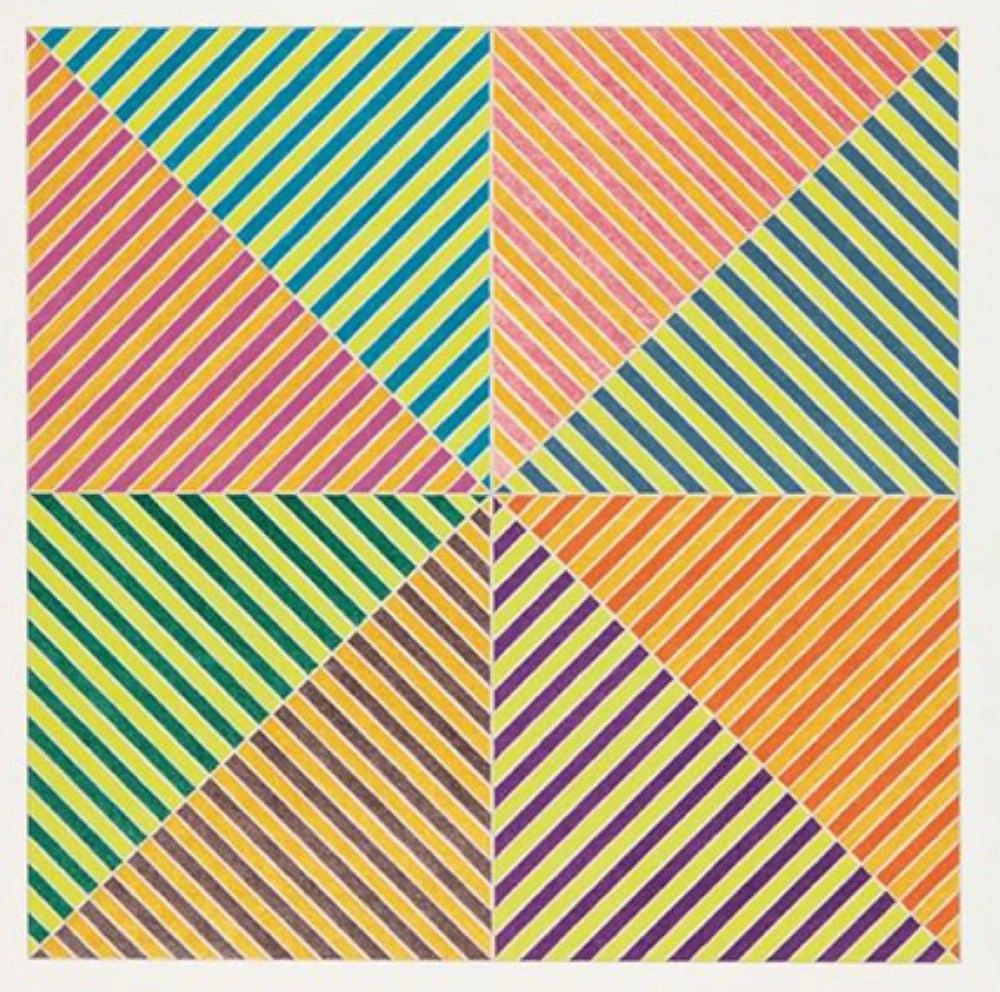 لوحة فرانك ستيلا (دار كريستسز للمزادات)