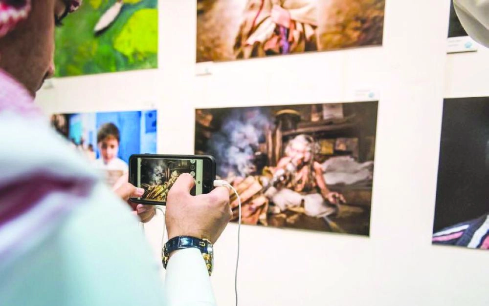 






جانب من المعرض المصاحب للمسابقة                                            