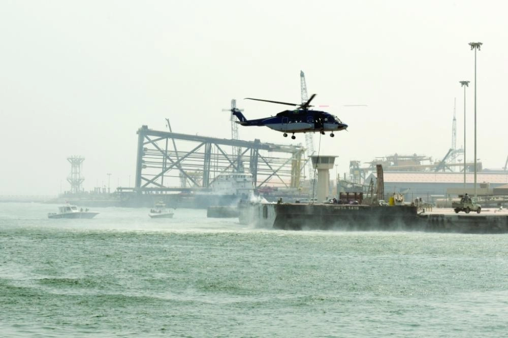 جانب من تمرين خليج السلام 6 (مكة)