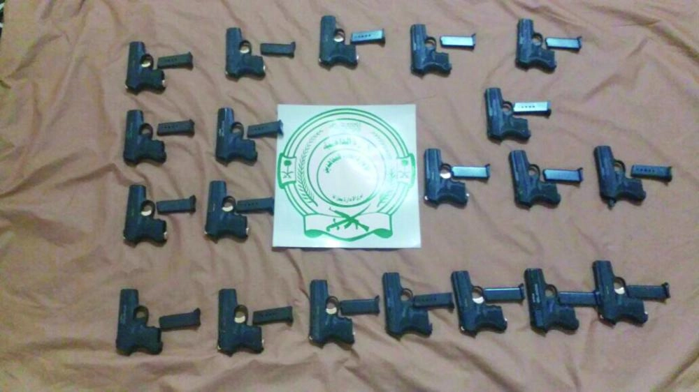 الأسلحة المضبوطة (مكة)