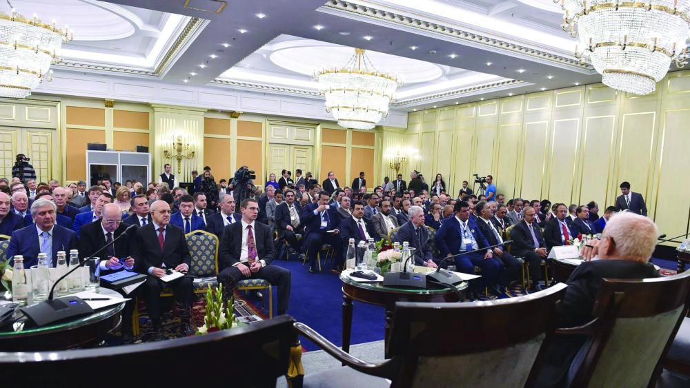 






من حوار الرؤساء التنفيذيين السعودي الروسي في موسكو أمس                (واس)