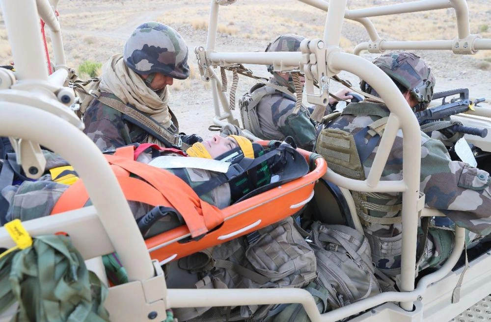 من مناورات تمرين الريك2 السعودي الفرنسي                                                                         (واس)