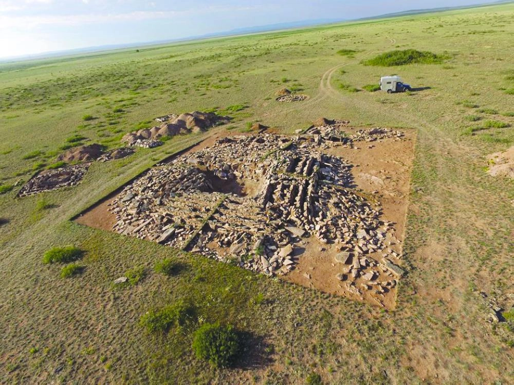 المنطقة التي بها الهرم (Kazinform)