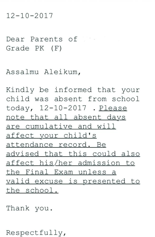 






بريد من مدرسة أهلية لولي أمر طالب 