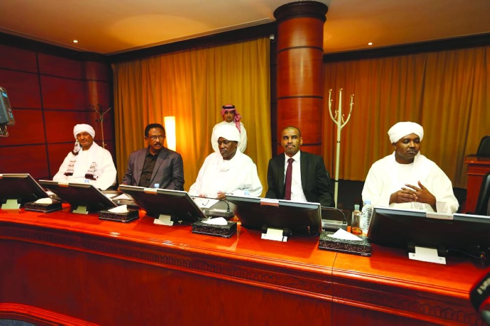 الوفد السوداني في الندوة