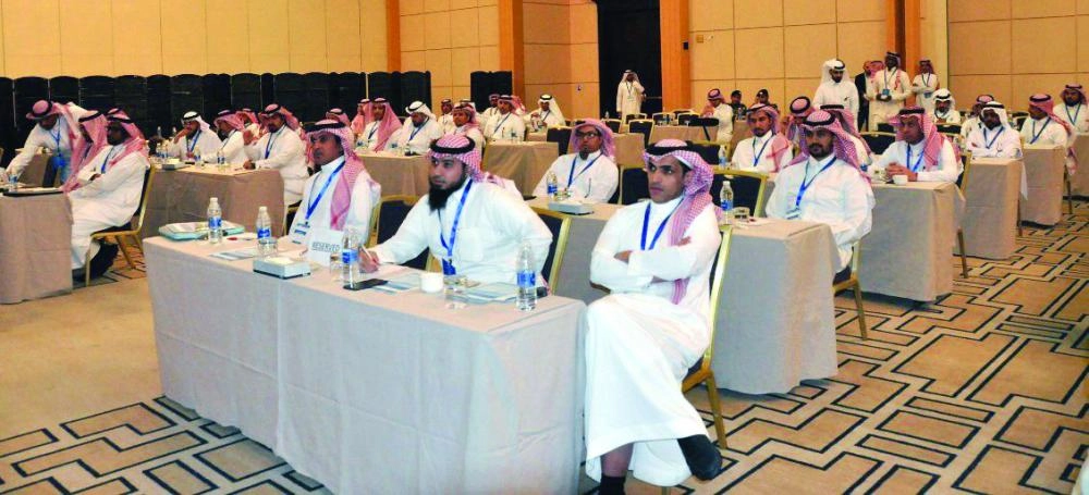 جانب من حضور الورشة (واس)