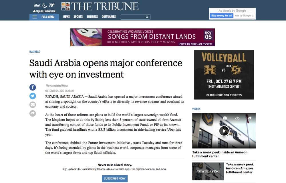 2-The Tribun in San Luis Obispo