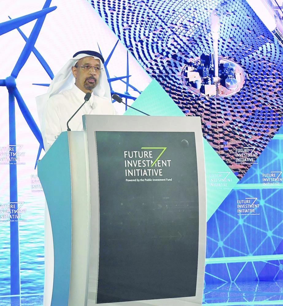 






الفالح خلال كلمته في مبادرة مستقبل الاستثمار                 (واس)