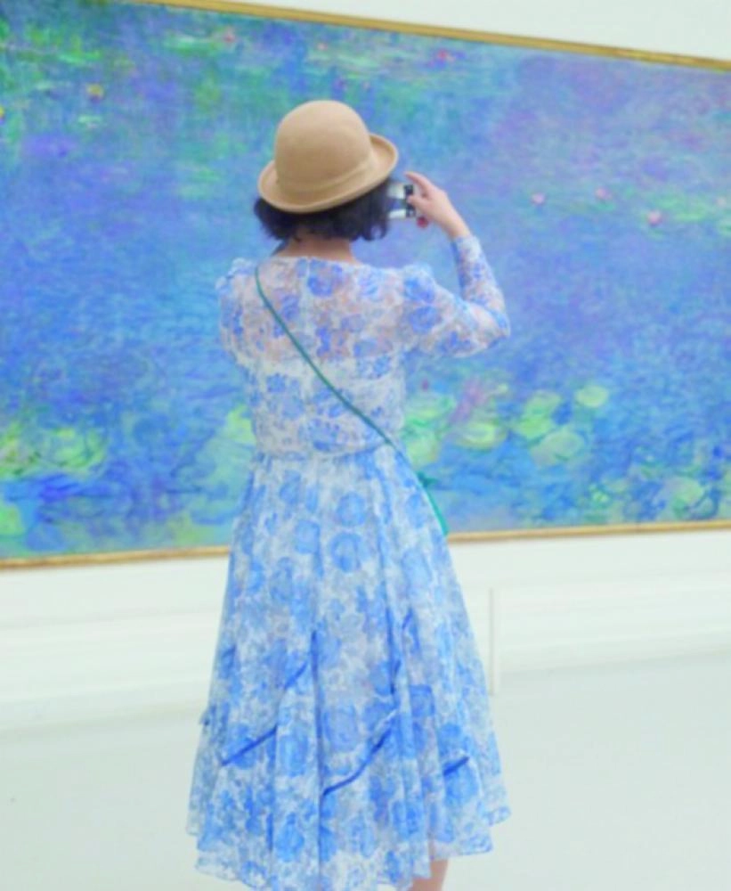 إحدى الصور المطابقة للزوار واللوحات (indy100)