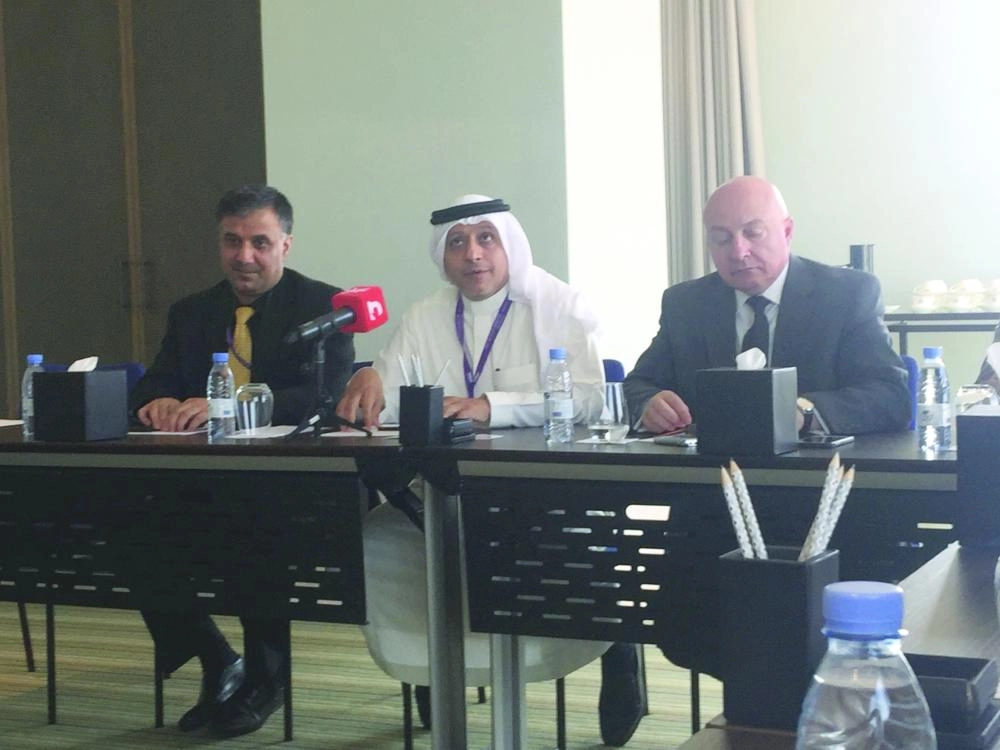 جانب من المؤتمر الصحفي ‫‬(مكة)