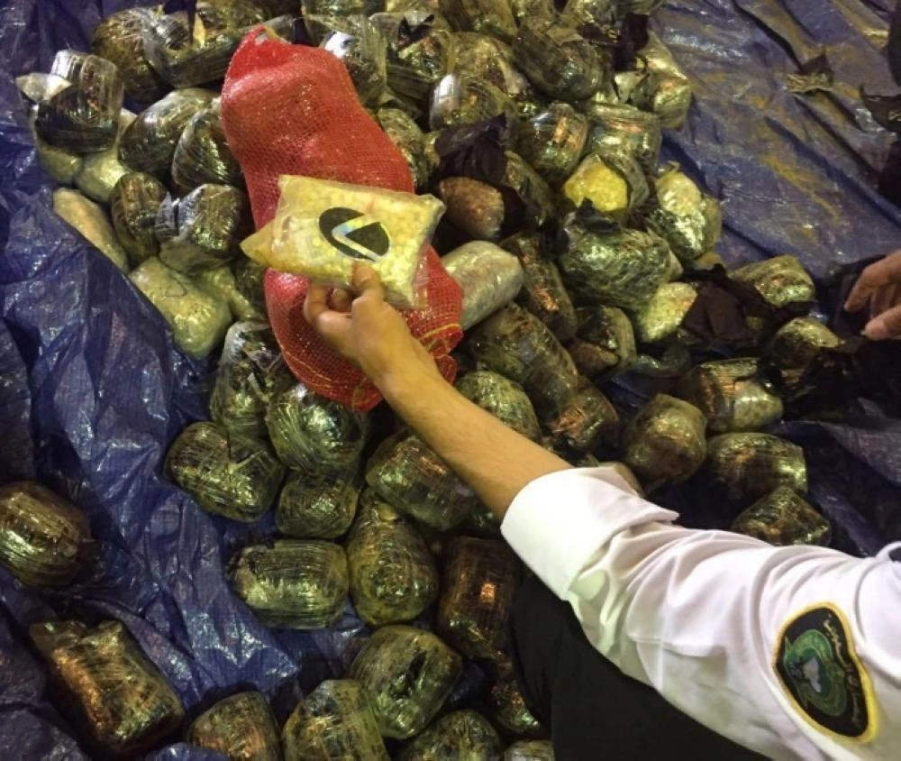 حبوب الكبتاجون داخل إرسالية البصل (واس)