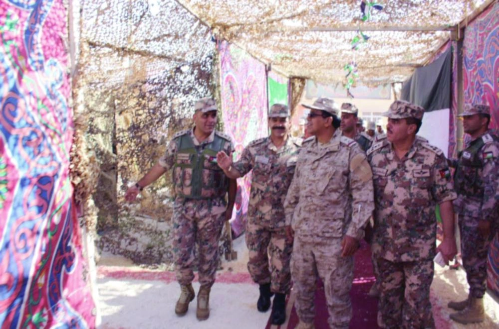 من فعاليات التمرين العسكري               (واس)