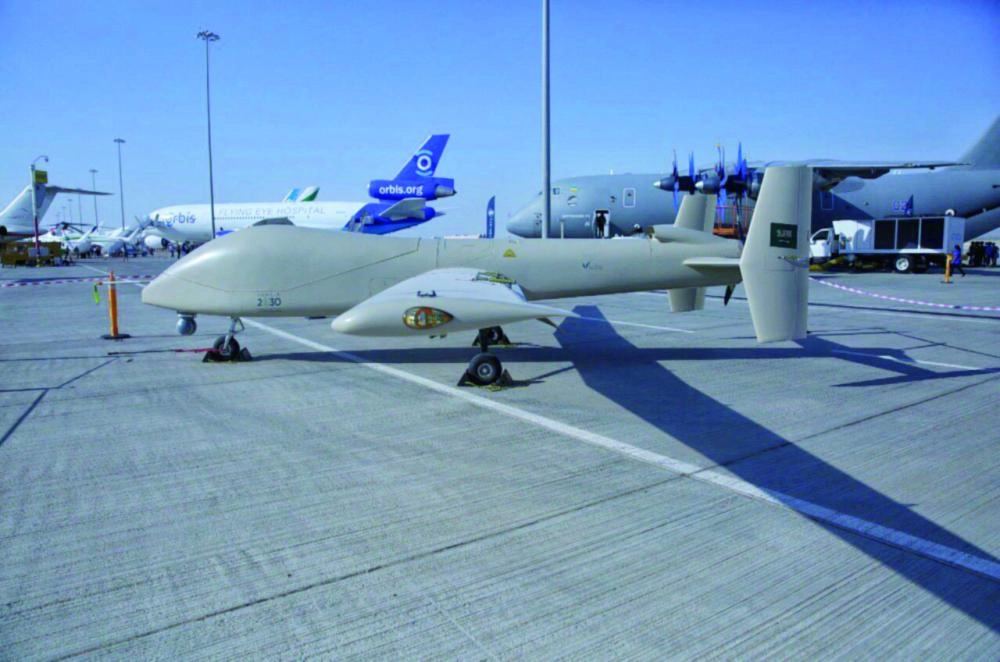 إحدى الطائرات السعودية          