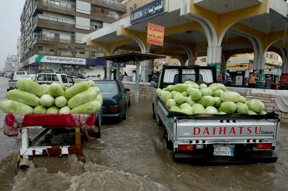 أمطار على مدينة جدة (محمد الأهدل) ‫