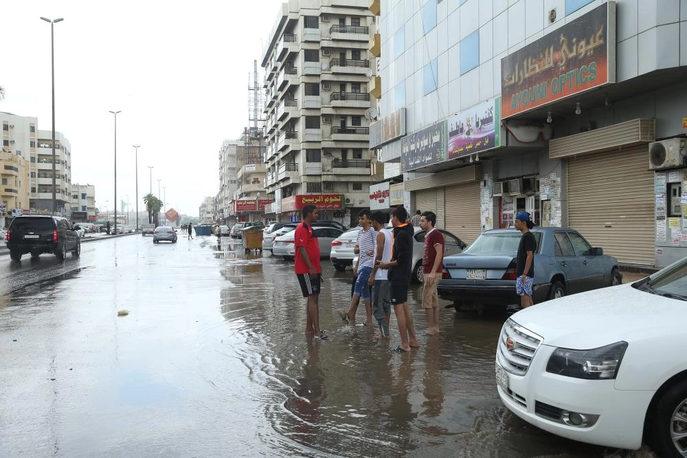 أمطار على مدينة جدة (محمد الأهدل) 