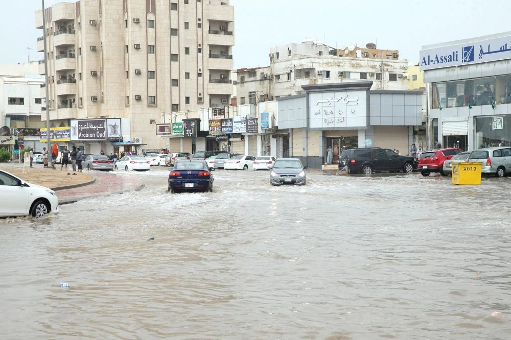 أمطار على مدينة جدة (محمد الأهدل)‫