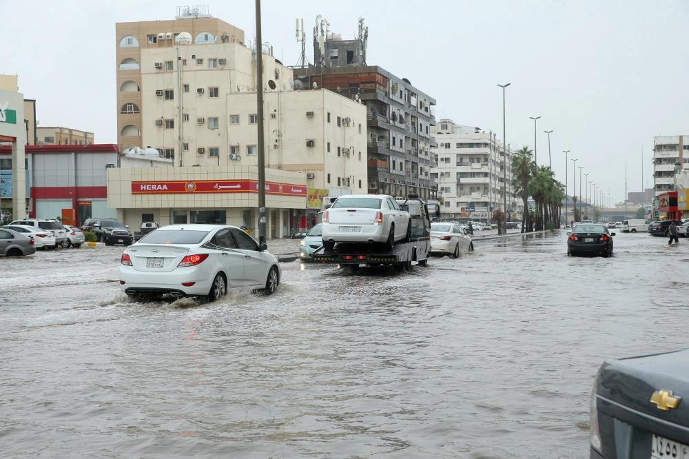 أمطار على مدينة جدة (محمد الأهدل) ‫