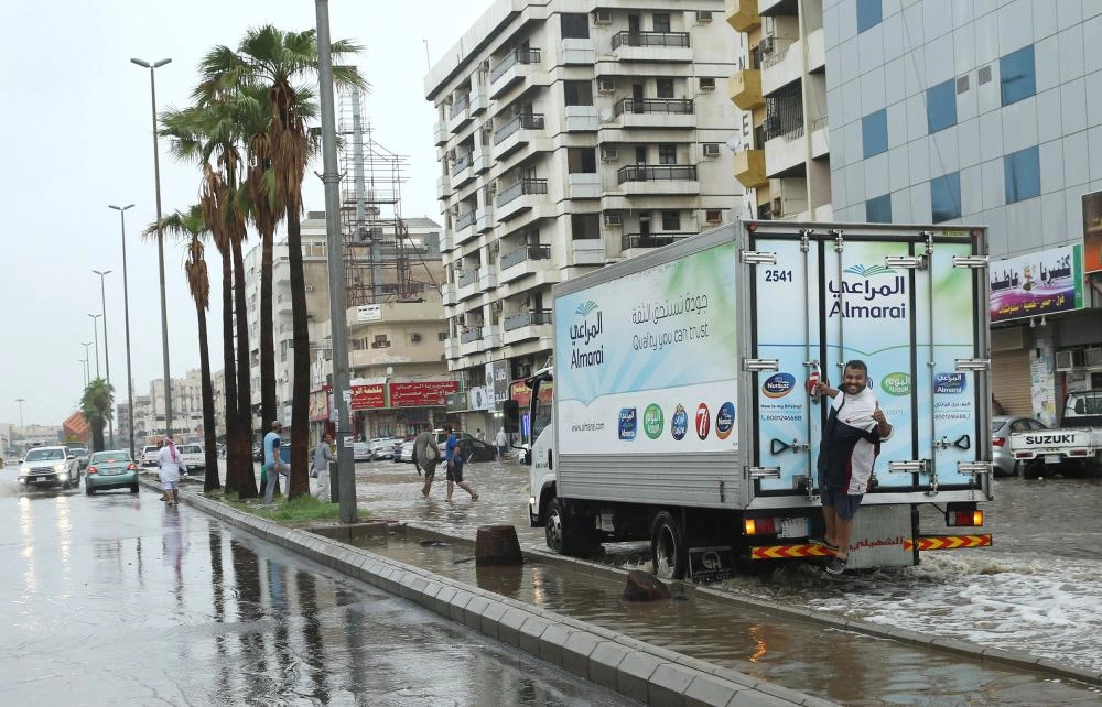 أمطار على مدينة جدة (محمد الأهدل) 