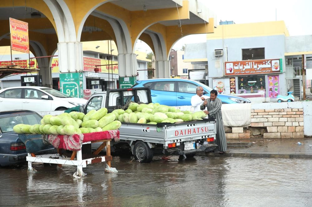 أمطار على مدينة جدة (محمد الأهدل) 