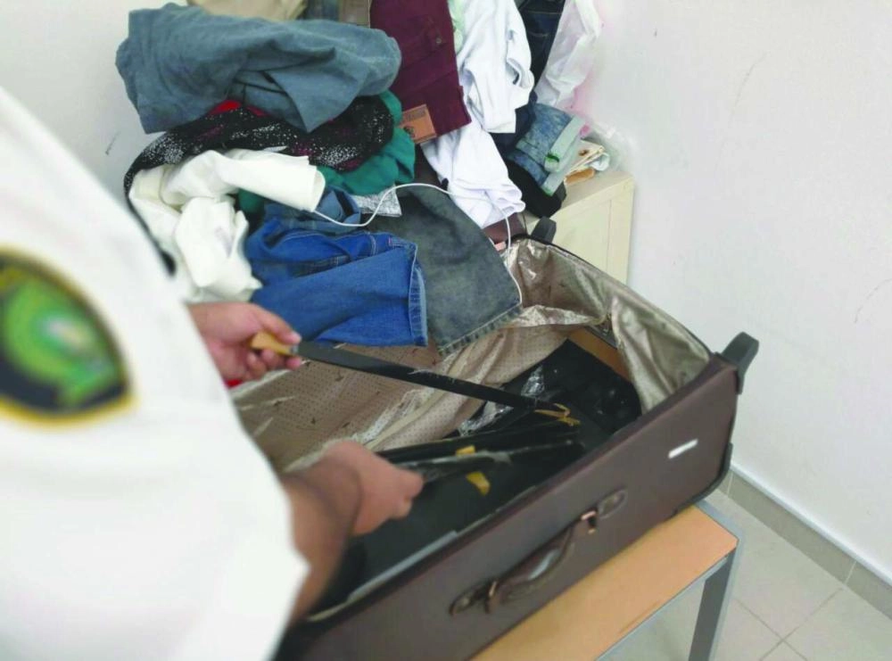 






من عملية ضبط الحبوب                                 (واس)