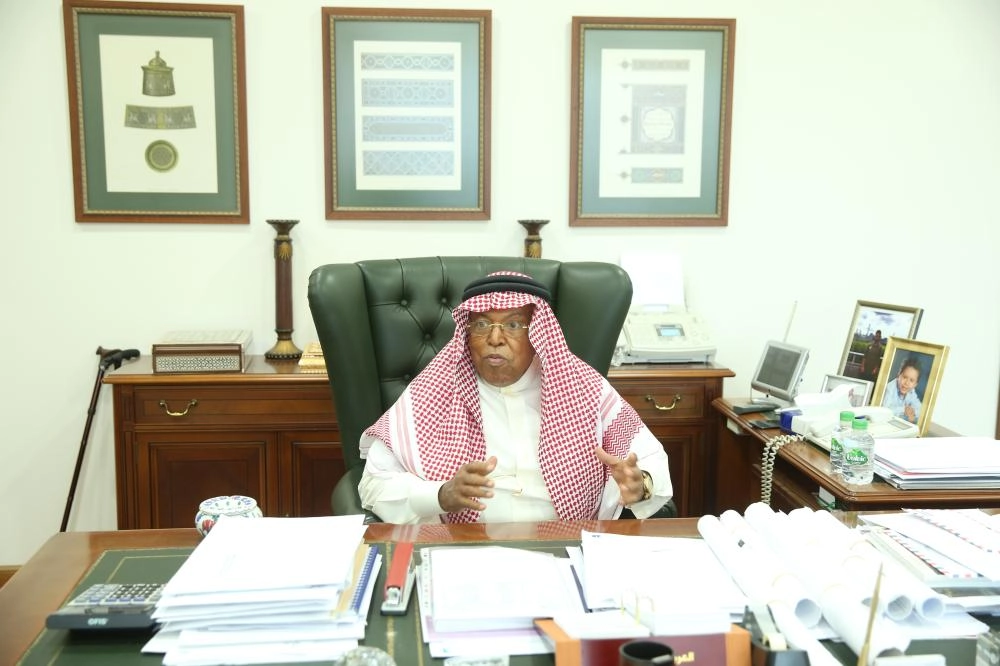 الغيثي متحدثا لـ "مكة"  (محمد يحيى)