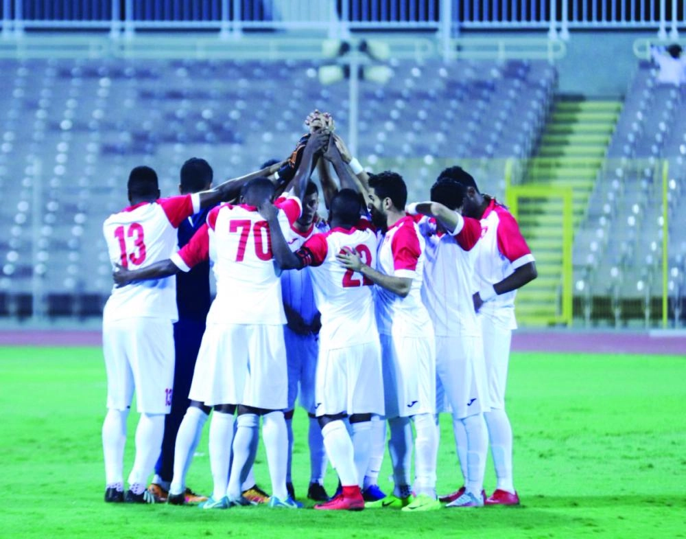 






لاعبو الوحدة يتعاهدون على الفوز قبل مباراة دورية                                                                                        (إعلامي الوحدة)