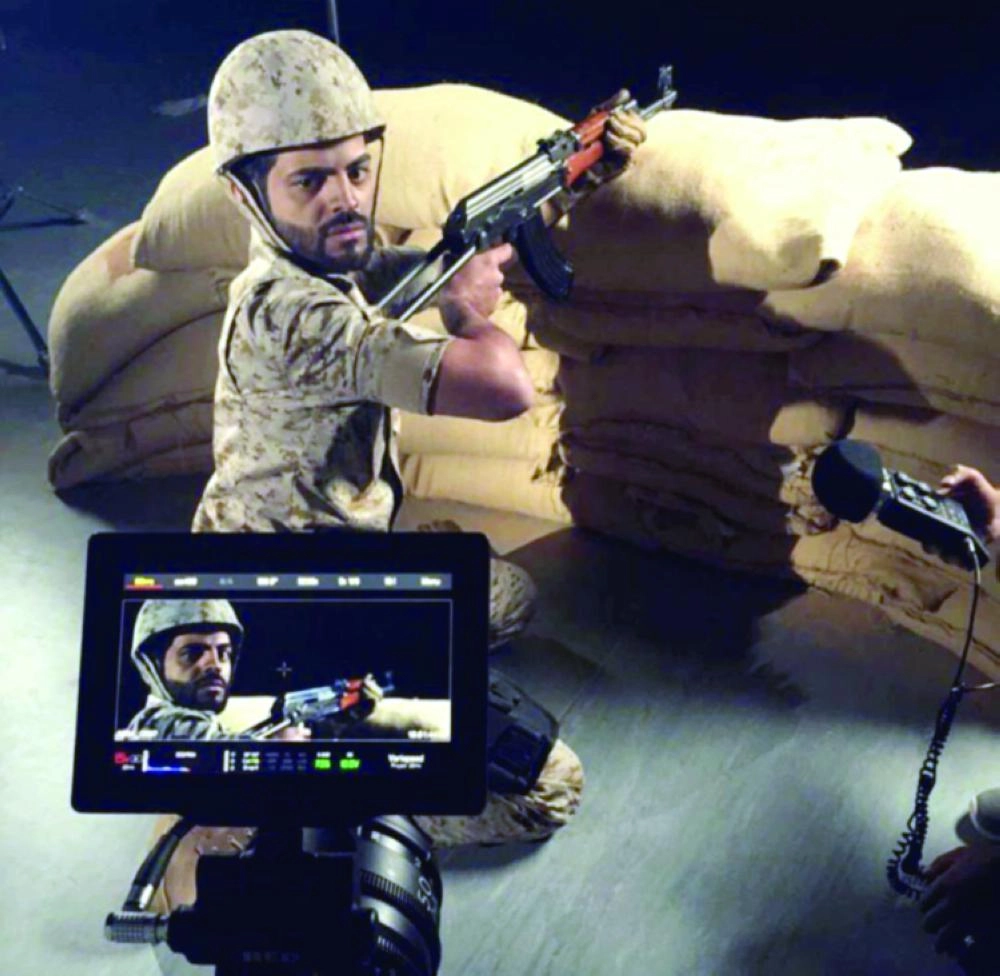 






لقطة من تصوير فيلم «عليكم أمان الله» لجنود الوطن