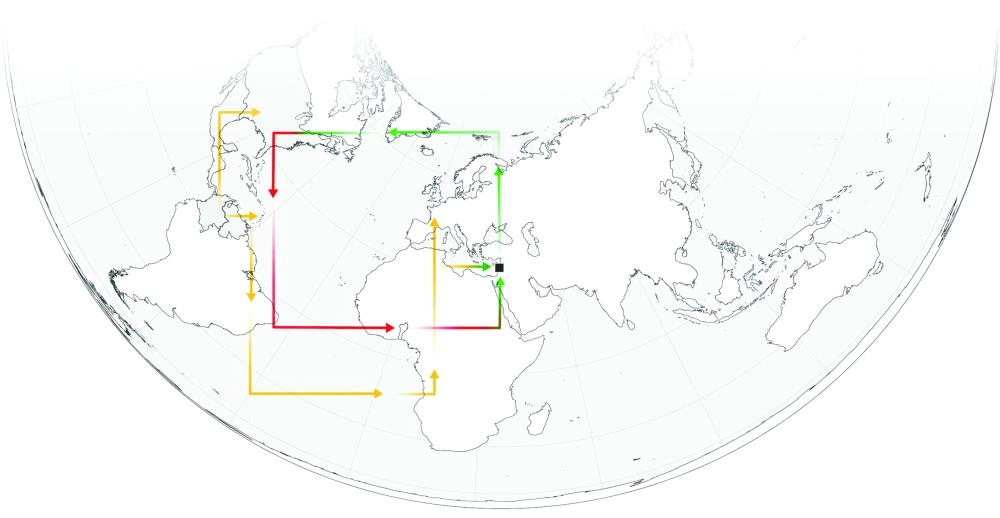 






خريطة لعمليات نقل المخدرات والأموال