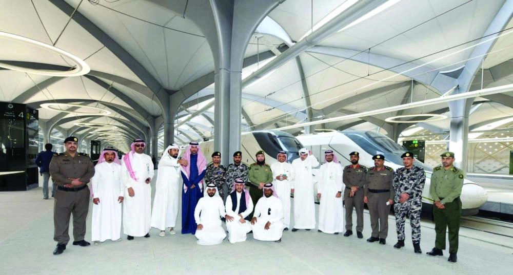 






من رحلة قطار الحرمين أمس                                                                                                                    (واس)