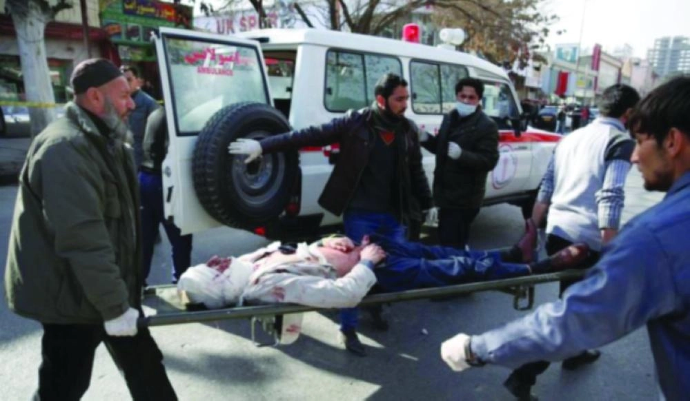 






أحد مصابي التفجير                                                (تويتر)