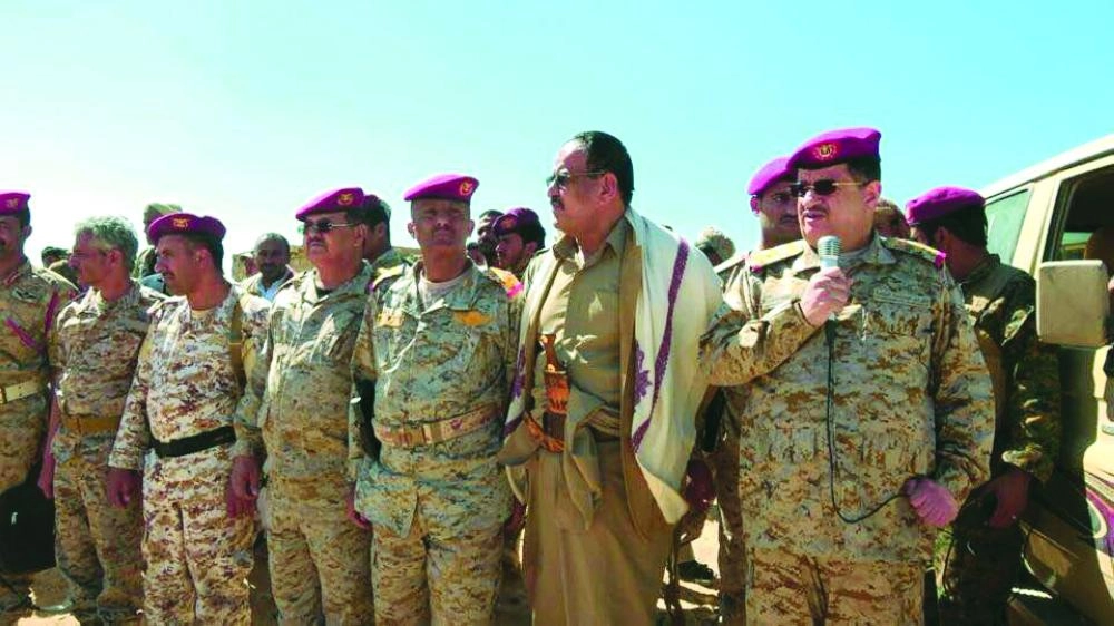 الفريق المقدشي يزور معسكر القوات الخاصة في مأرب (سبأ نت)