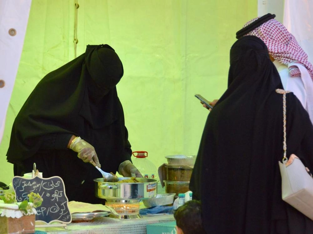 زوار في مهرجان الحنيني (مكة)