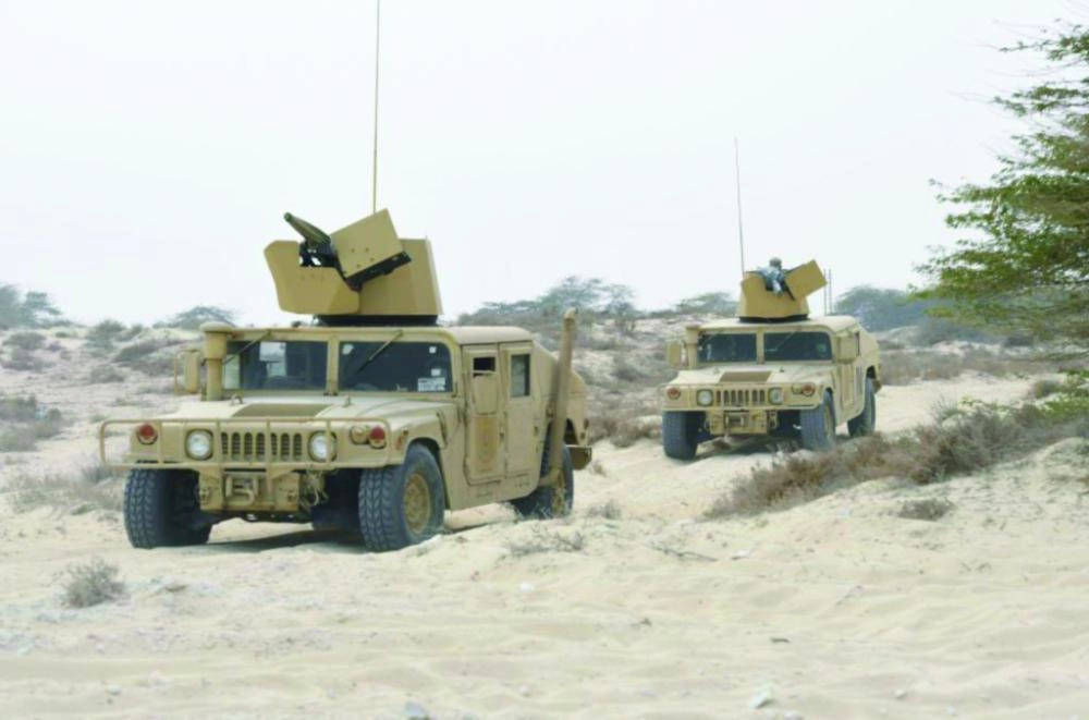 من ختام التدريبات المشتركة بين البلدين أمس                                                             (واس)