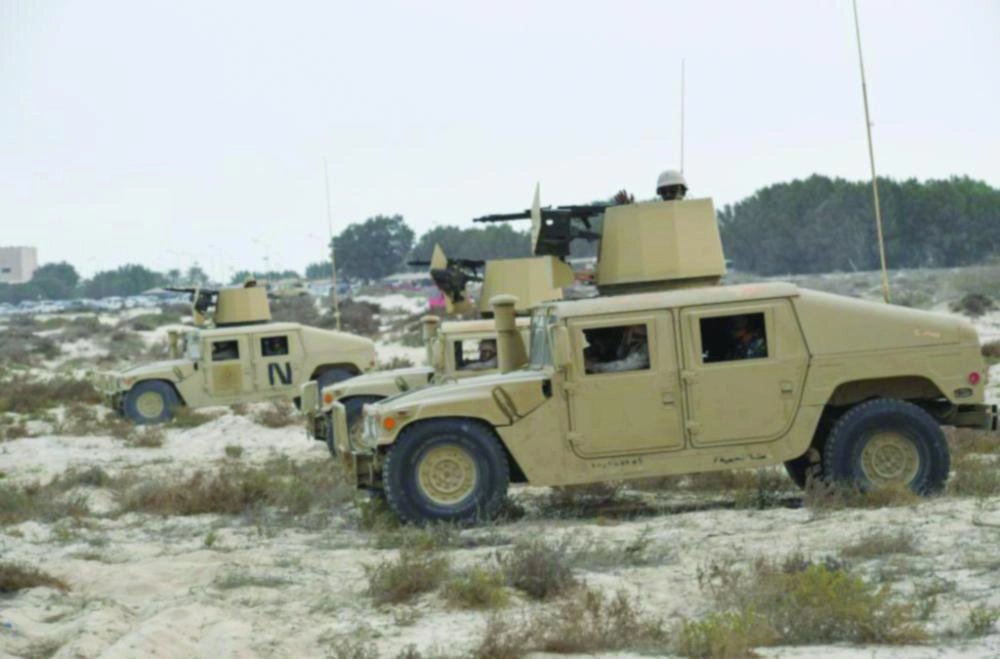 من ختام التدريبات المشتركة بين البلدين أمس                                                             (واس)