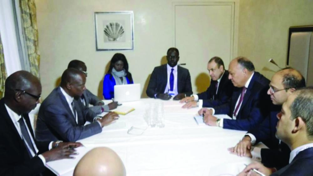 






سامح شكري مع نائب رئيس السودان في ميونخ                  (تويتر)