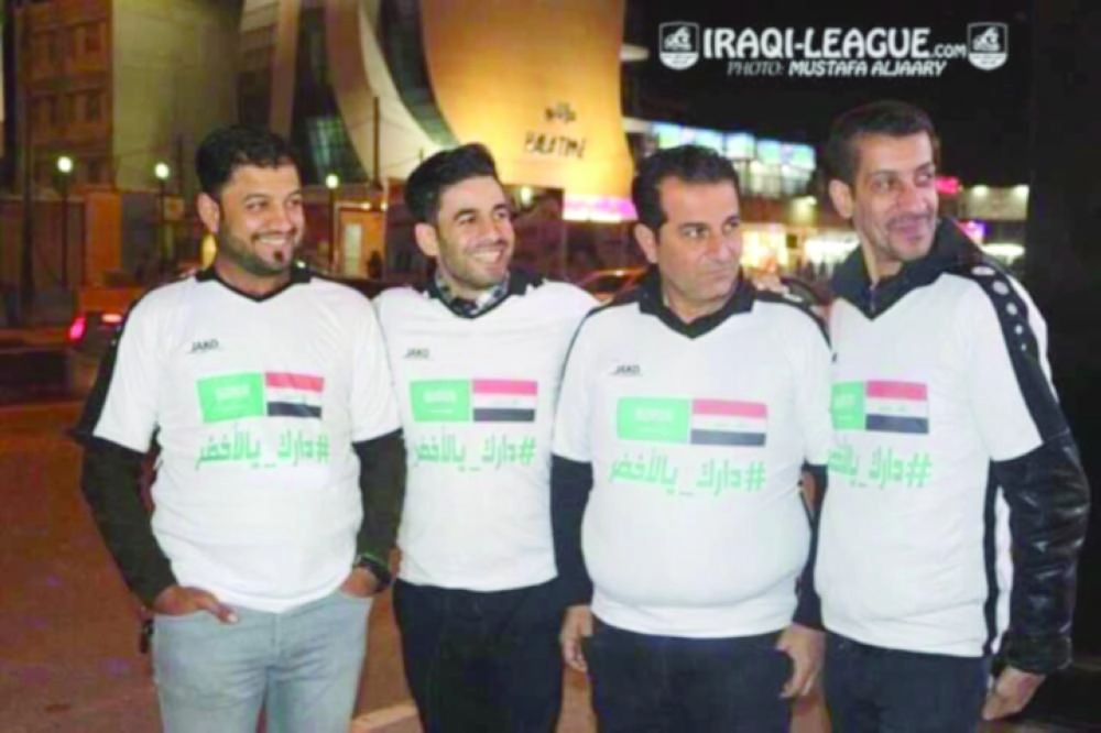 






حملة عراقية ترحب بالأخضر                     (الانترنت)