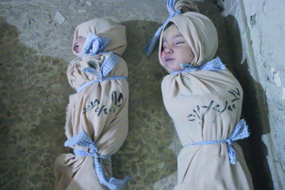 






من ضحايا قصف النظام وحلفائه أمس